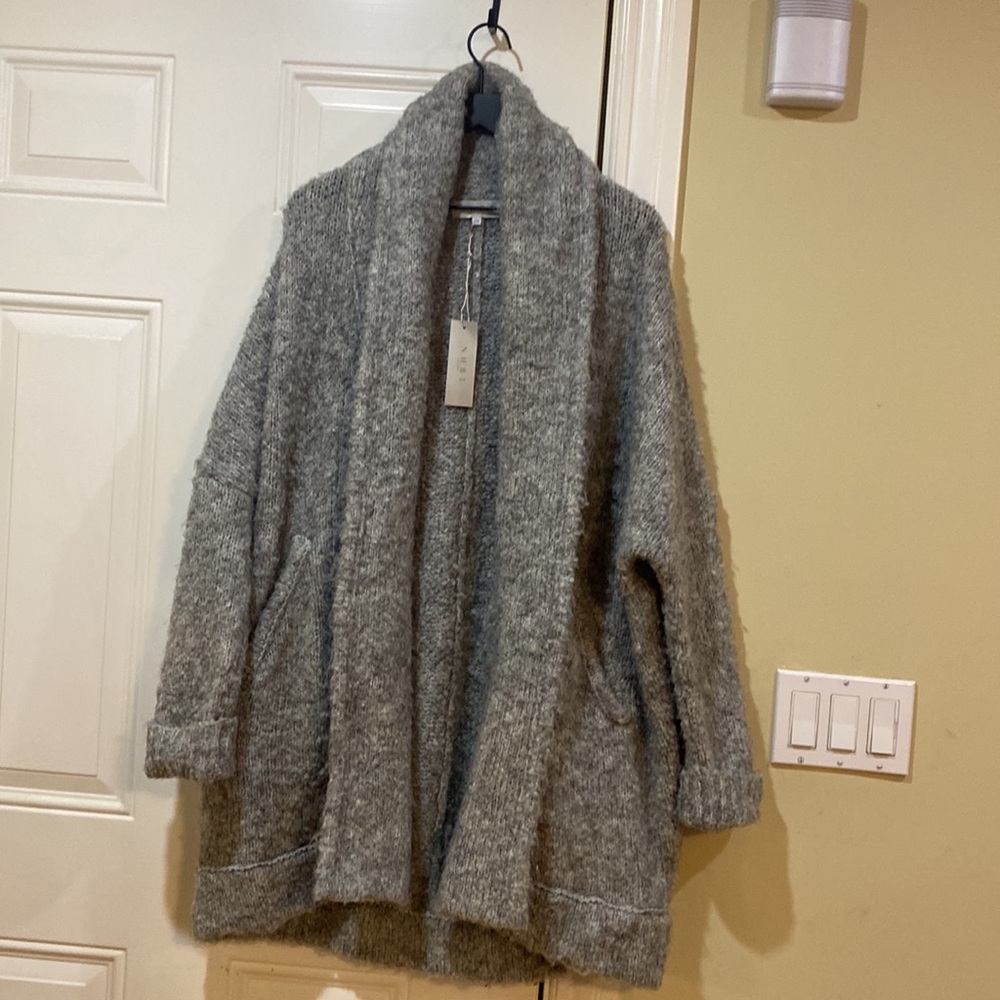 New NHBT Inhabit blanket sweater coat cardigan coatigan - Picture 2 of 10